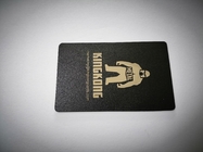SLE4442 RFID NFC zbliżeniowa metalowa karta chipowa Niestandardowe logo