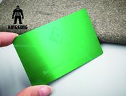 Kolorowe anodowane sublimacyjne 304 stalowe wizytówki VIP Grubość 0,7 / 0,8 mm