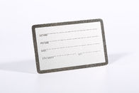 Nazwa firmy Grawerowana metalowa karta członkowska Silk Printed