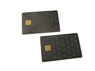 Metalowa wizytówka z chipem IC Galwanizowana anty czarny srebrny wytrawiany