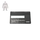 Metalowa karta kredytowa Metalowa karta członkowska Metalowa karta identyfikacyjna ze stali nierdzewnej