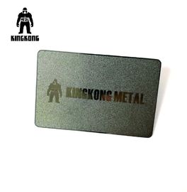 Wizytówki Creative Lasered Metallic Embossed Frosted Finished Gold Silver Colour