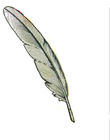 Exquisite Feather Metal Feather Zakładka Ideal Gift Support Classical Through Carved
