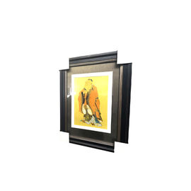 Kwadratowy wystrój Złoty Oprawiony Wall Art Dla Sypialnia 500 x 700 mm Współczesny