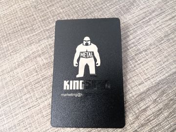 Metalowa karta RFID kontroli dostępu z chipem 1K kompatybilnym z 13,56 MHz