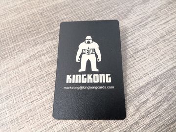 Metalowa karta RFID kontroli dostępu z chipem 1K kompatybilnym z 13,56 MHz