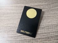 0,2 mm złota metalowa karta RFID do drzwi wejściowych do szafki gimnastycznej