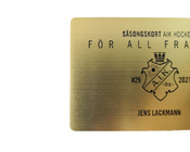 Kod QR Metalowa karta członkowska Mosiądz Czarny nadruk szczotkowany