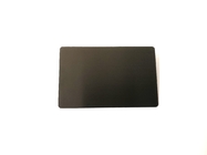 Inteligentna, zapisywalna wizytówka NFC QR Metalowa wizytówka z matowym, czarnym wykończeniem pędzla