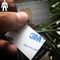 Polerowana stal nierdzewna Wizytówki Nazwa Odznaka Marka Tabliczka Metalowa aluminiowa zawieszka z naklejką 3M