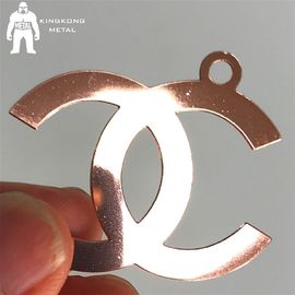 Niestandardowe metalowe tabliczki znamionowe, szczotkowane metalowe tagi identyfikacyjne do urządzeń według logo marki